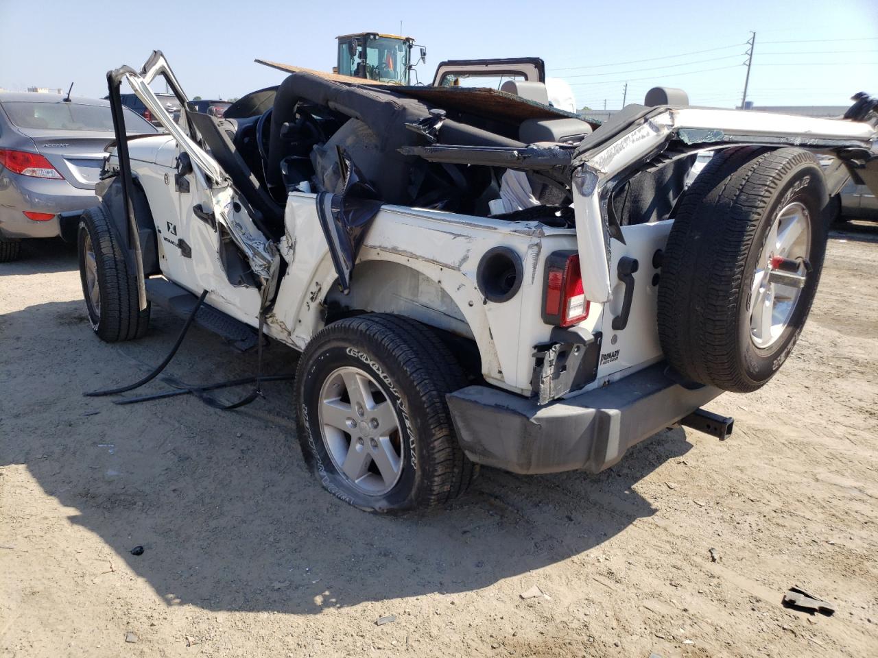 Photo 3 from auction – 2008 JEEP WRANGLER X with VIN 1J4FA24198L544376