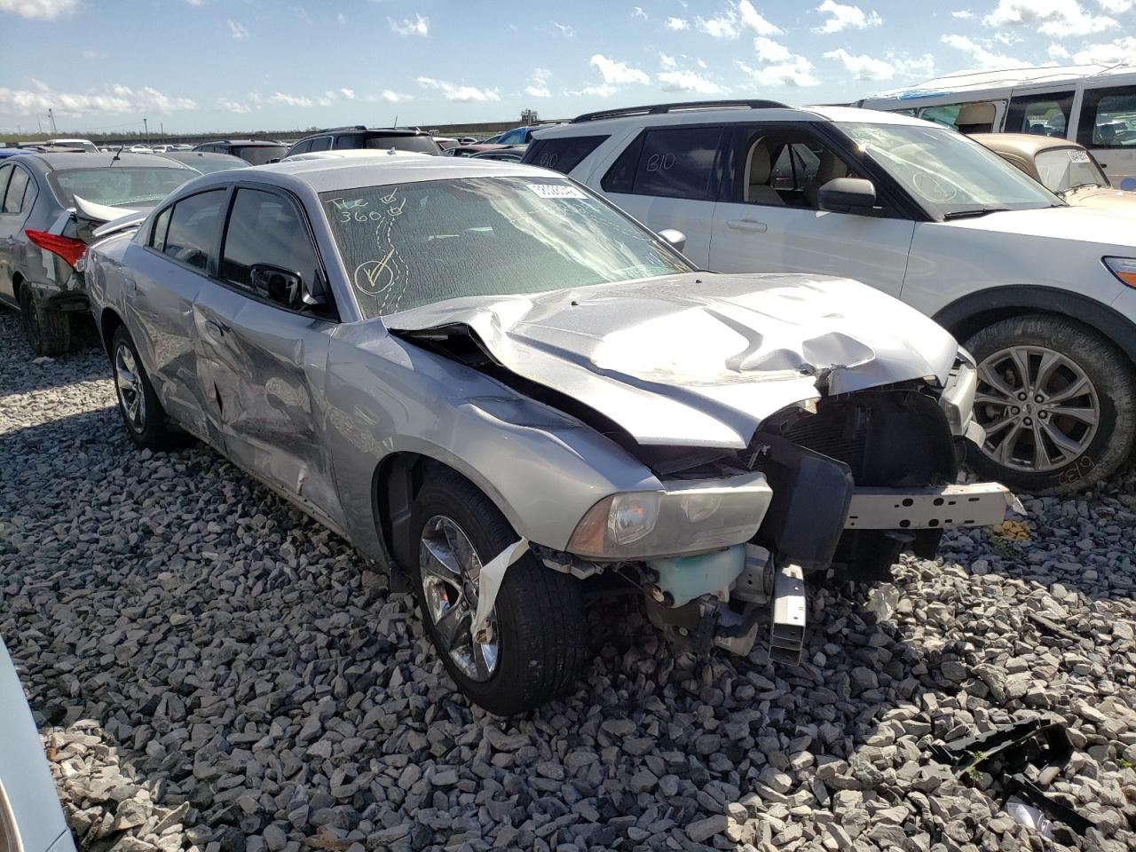 DODGE CHARGER SE 2013 with VIN 2C3CDXBG0DH688608 - Photo from auction