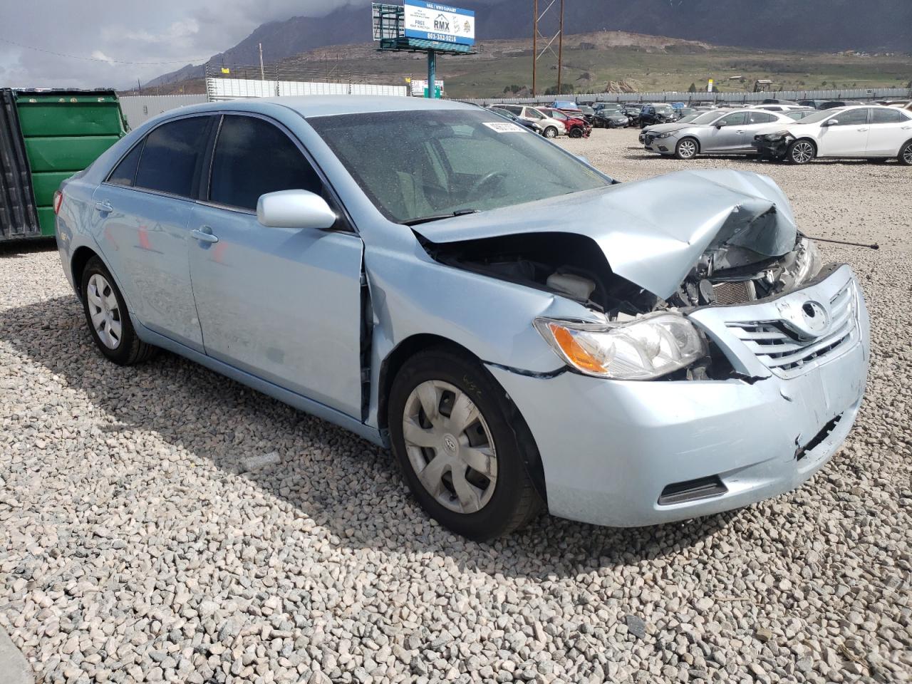 TOYOTA CAMRY CE 2008 with VIN 4T1BE46K98U743427 - Photo from auction