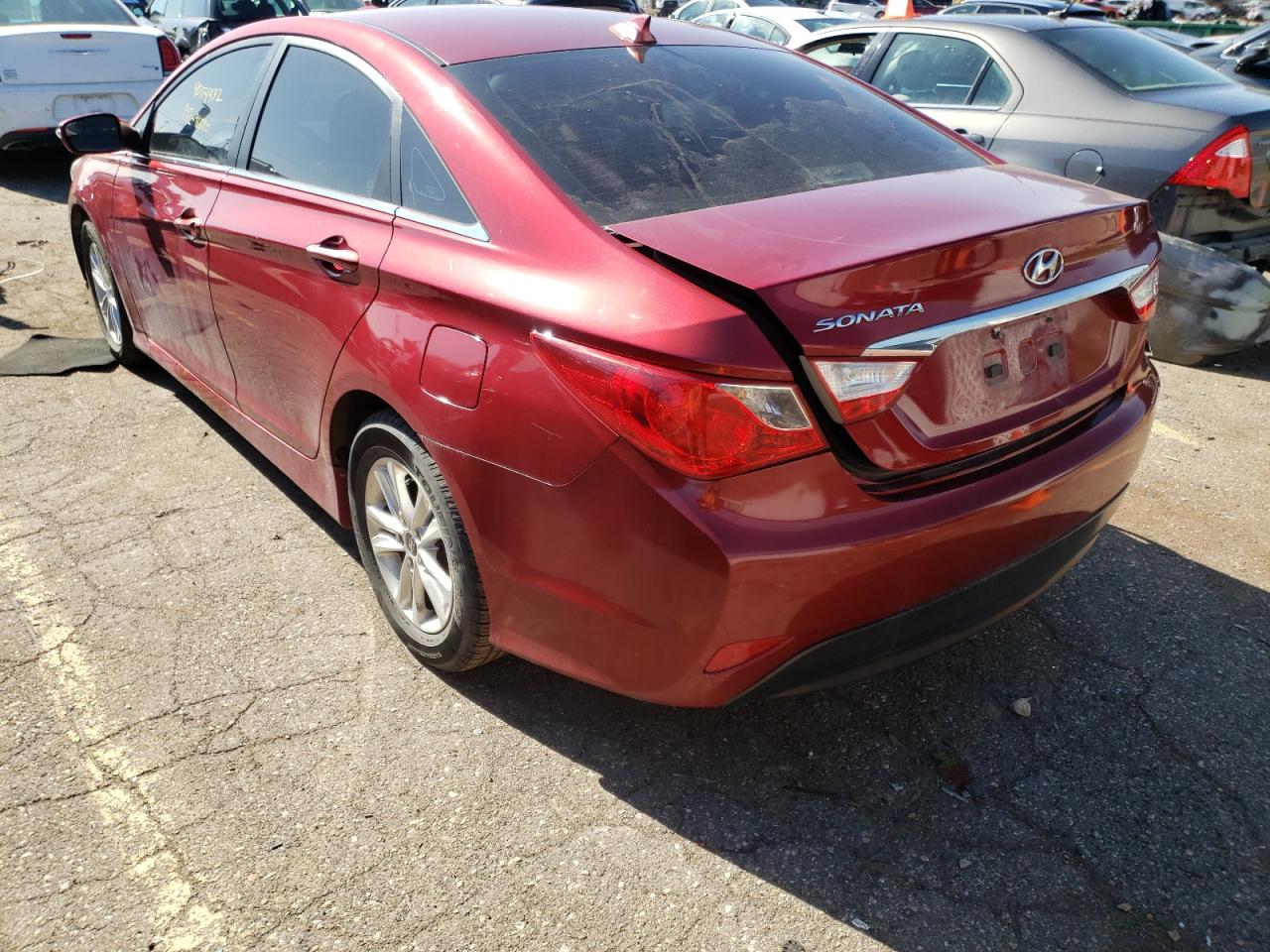 Photo 3 from auction – 2014 HYUNDAI SONATA GLS with VIN 5NPEB4AC6EH887422
