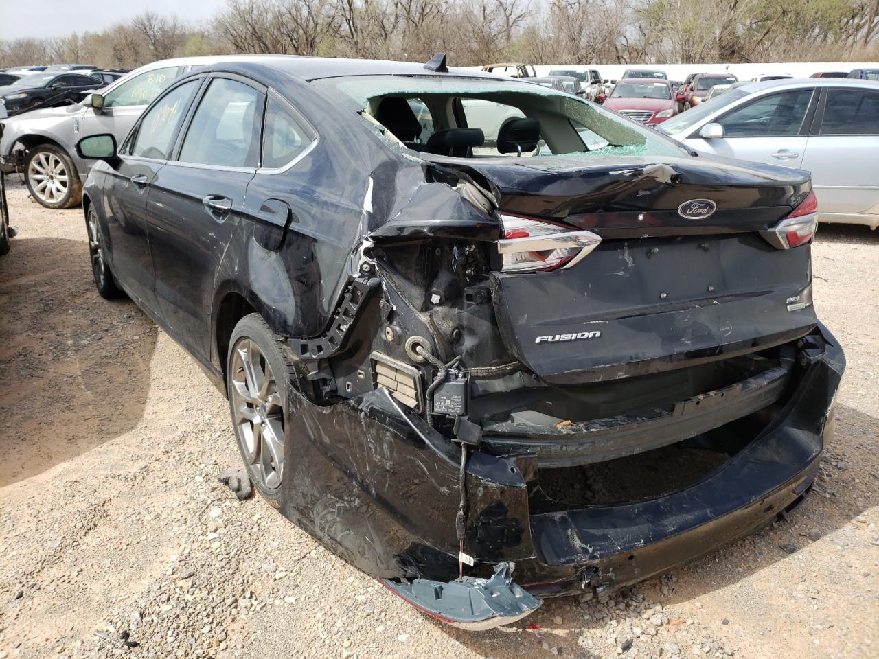 Photo 3 from auction – 2020 FORD FUSION with VIN 3FA6P0CD3LR130661