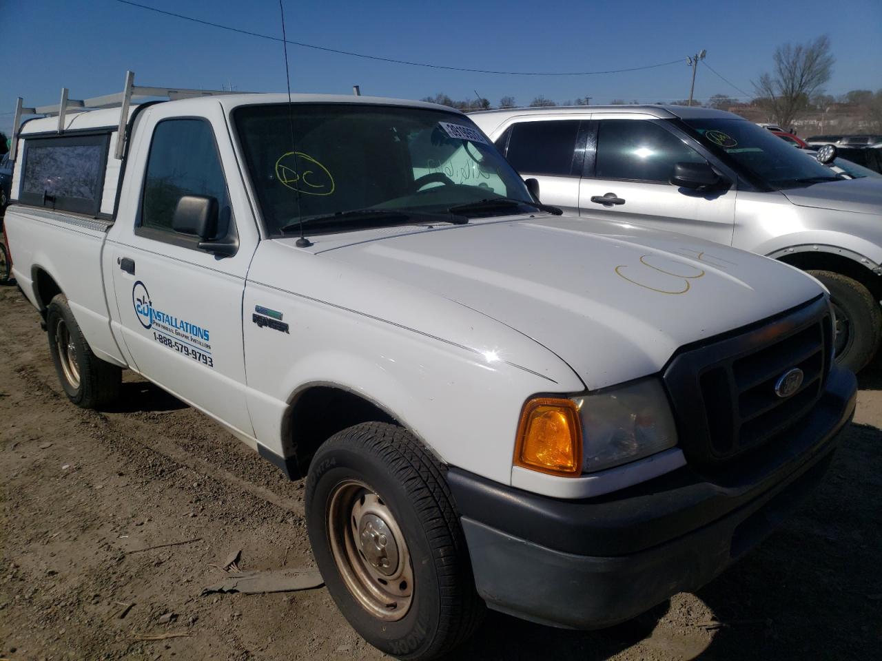 FORD RANGER 2005 with VIN 1FTYR10U75PA57652 - Photo from auction