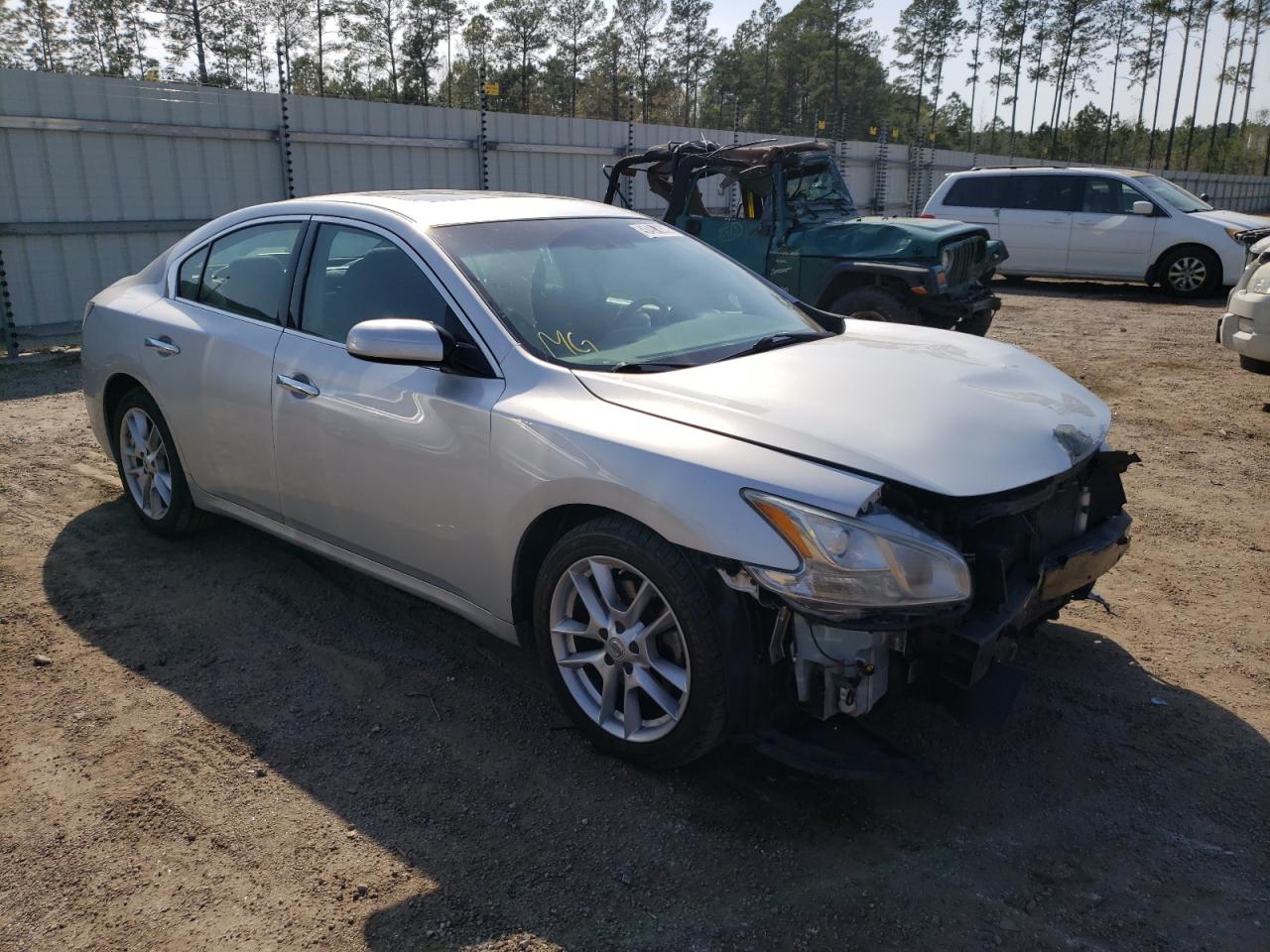 NISSAN MAXIMA S 2014 with VIN 1N4AA5AP6EC433893 - Photo from auction
