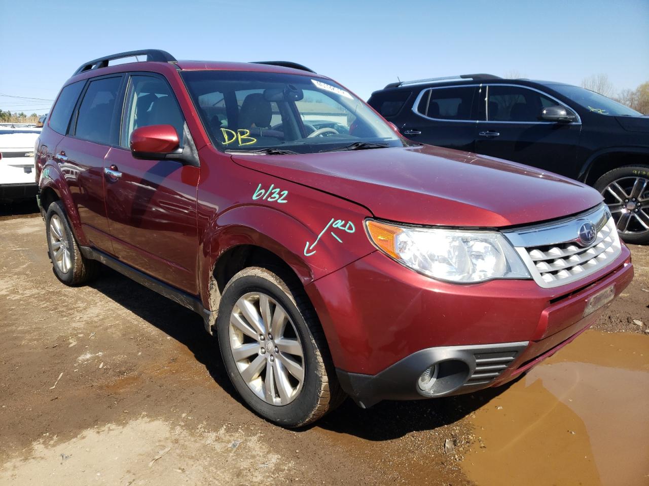SUBARU FORESTER L 2012 with VIN JF2SHBFC6CH415586 - Photo from auction