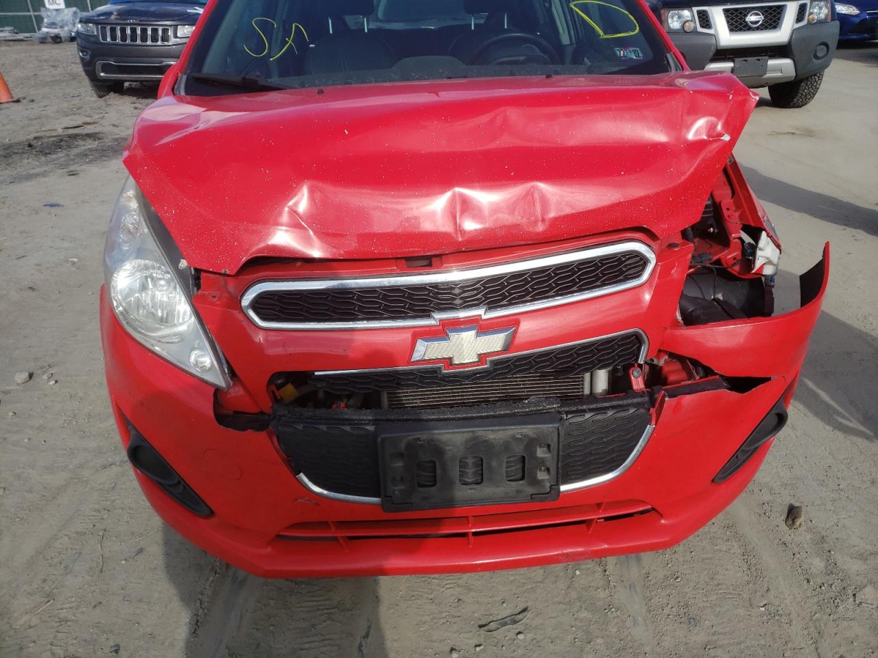 Photo 9 from auction – 2013 CHEVROLET SPARK 1LT with VIN KL8CD6S96DC502430
