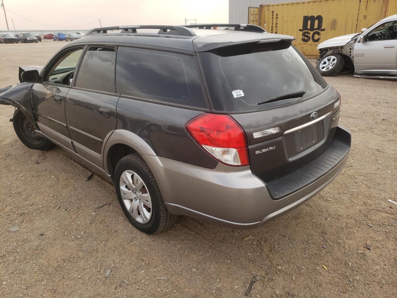 Photo 3 from auction – 2009 SUBARU OUTBACK with VIN 4S4BP60CX97320816