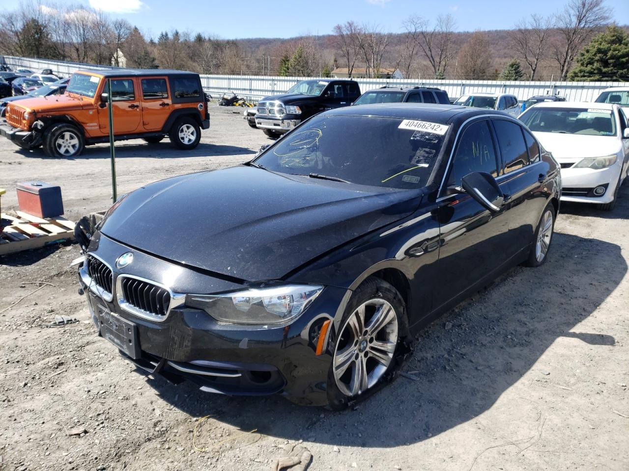Photo 2 from auction – 2017 BMW 330 XI with VIN WBA8D9G5XHNT91408