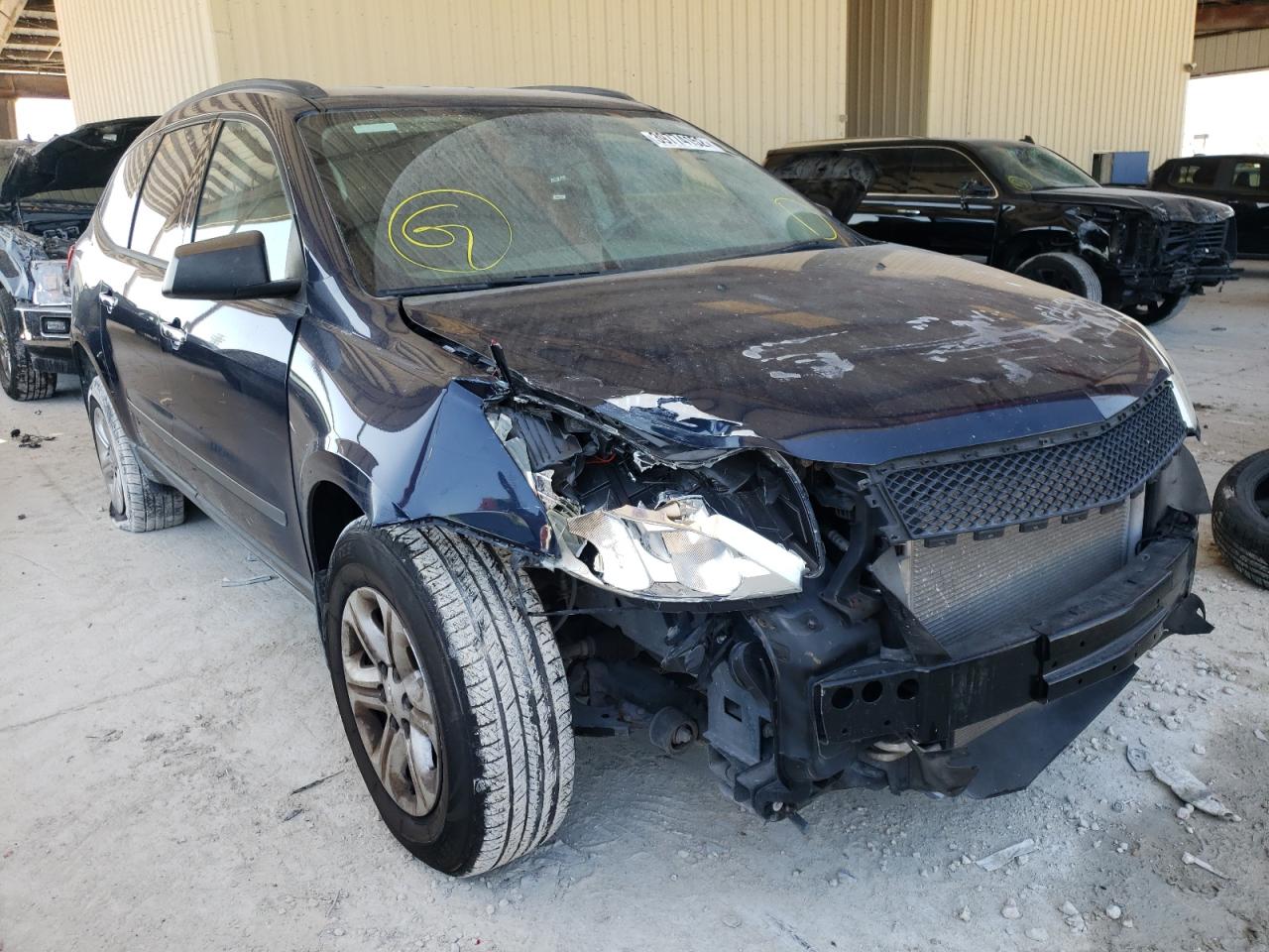 CHEVROLET TRAVERSE L 2012 with VIN 1GNKREED7CJ212665 - Photo from auction
