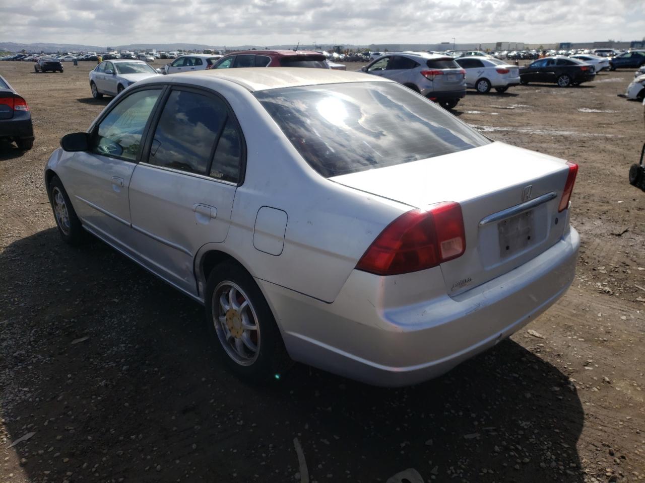 Photo 3 from auction – 2002 HONDA CIVIC with VIN 1HGES166X2L065975