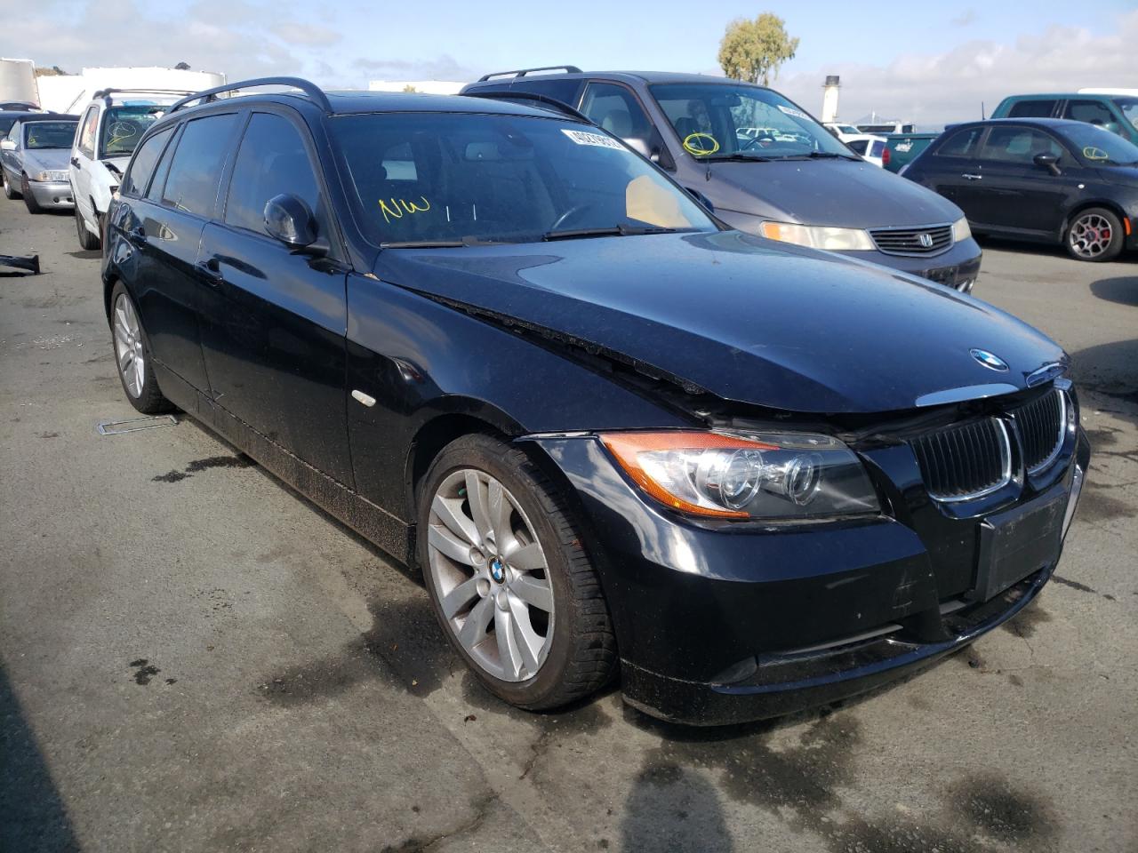 BMW 328 IT 2007 with VIN WBAVS13507FX16186 - Photo from auction
