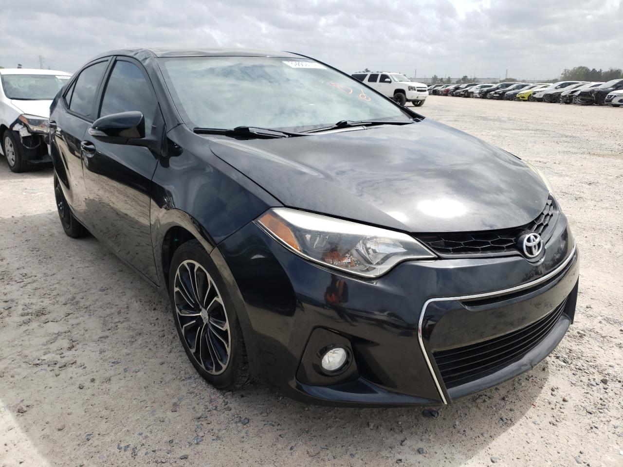 TOYOTA COROLLA L 2015 with VIN 2T1BURHE8FC459471 - Photo from auction