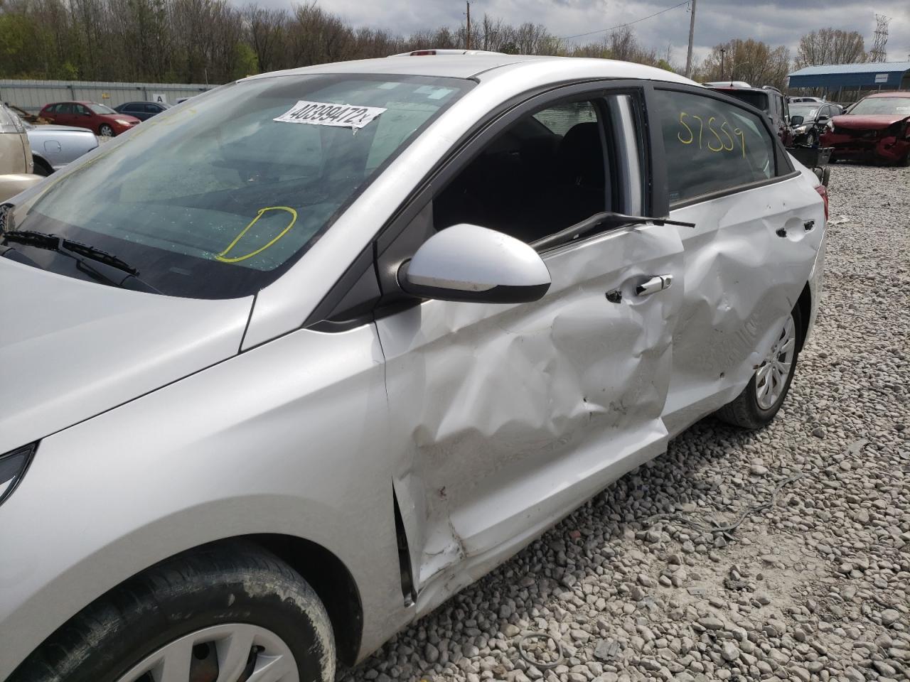 Photo 9 from auction – 2019 HYUNDAI ACCENT SE with VIN 3KPC24A34KE058713