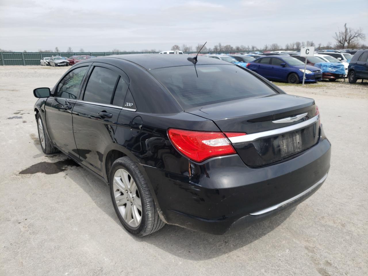 Photo 3 from auction – 2012 CHRYSLER 200 TOURIN with VIN 1C3CCBBB4CN262839