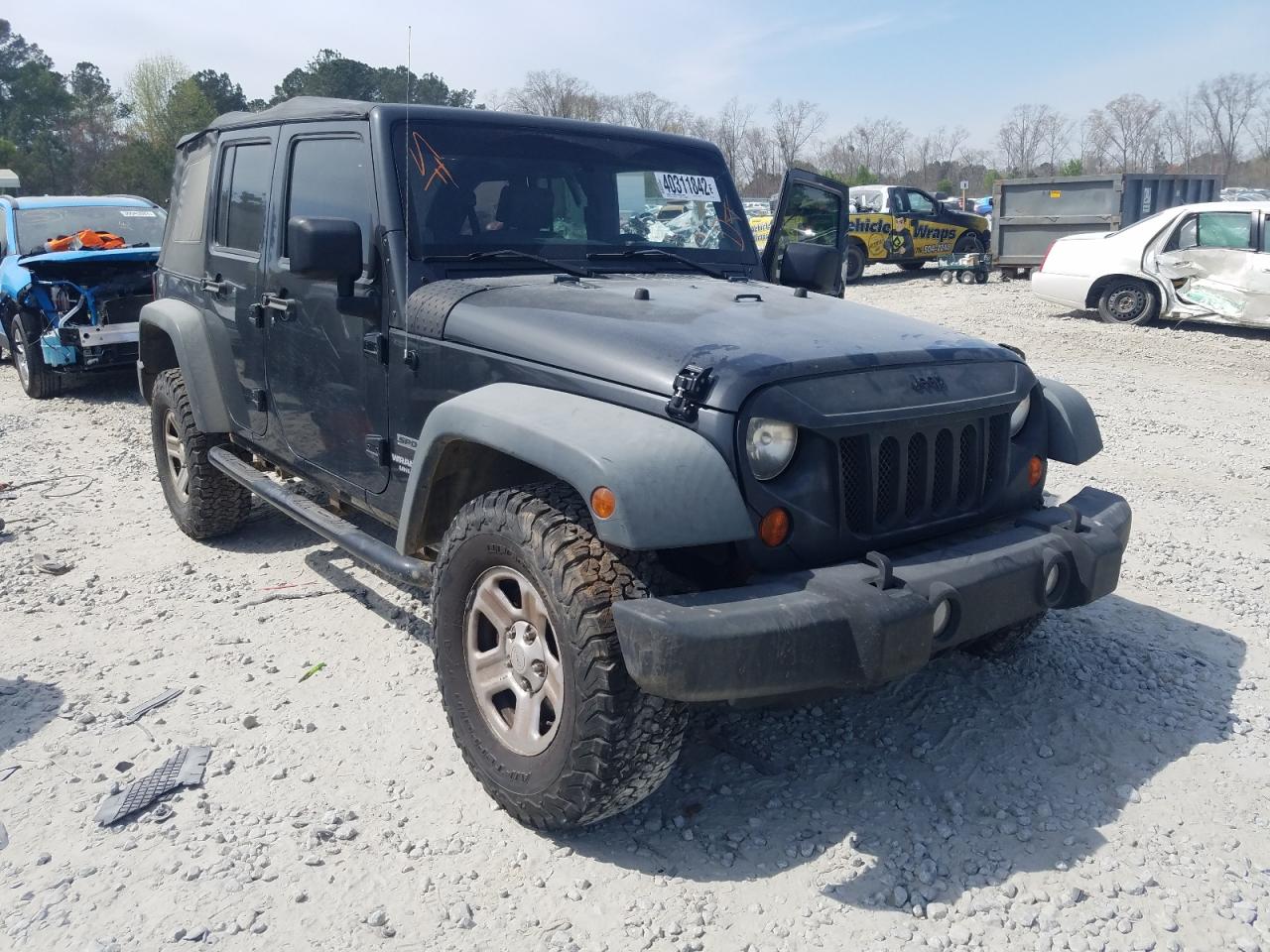 JEEP WRANGLER U 2010 with VIN 1J4BA3H16AL126345 - Photo from auction