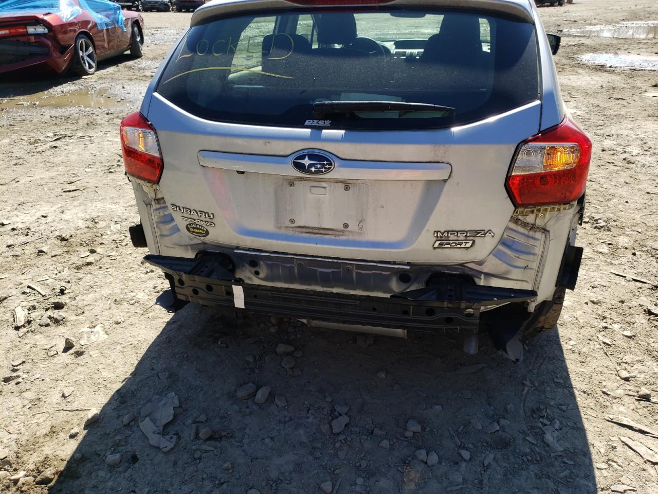 Photo 9 from auction – 2015 SUBARU IMPREZA SP with VIN JF1GPAT68F8278404