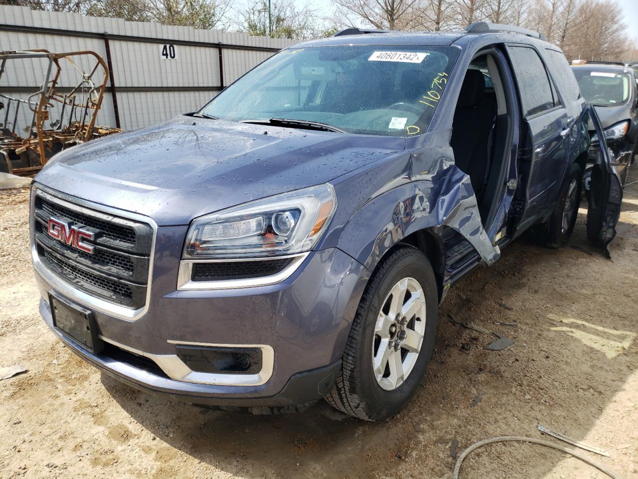 Photo 2 from auction – 2014 GMC ACADIA SLE with VIN 1GKKRPKD3EJ311533