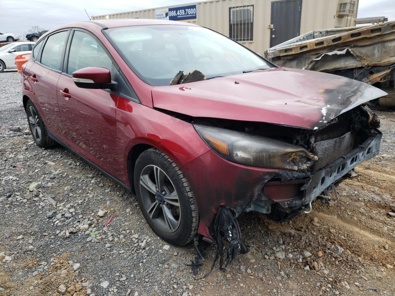 FORD FOCUS SE 2016 with VIN 1FADP3KE8GL259809 - Photo from auction
