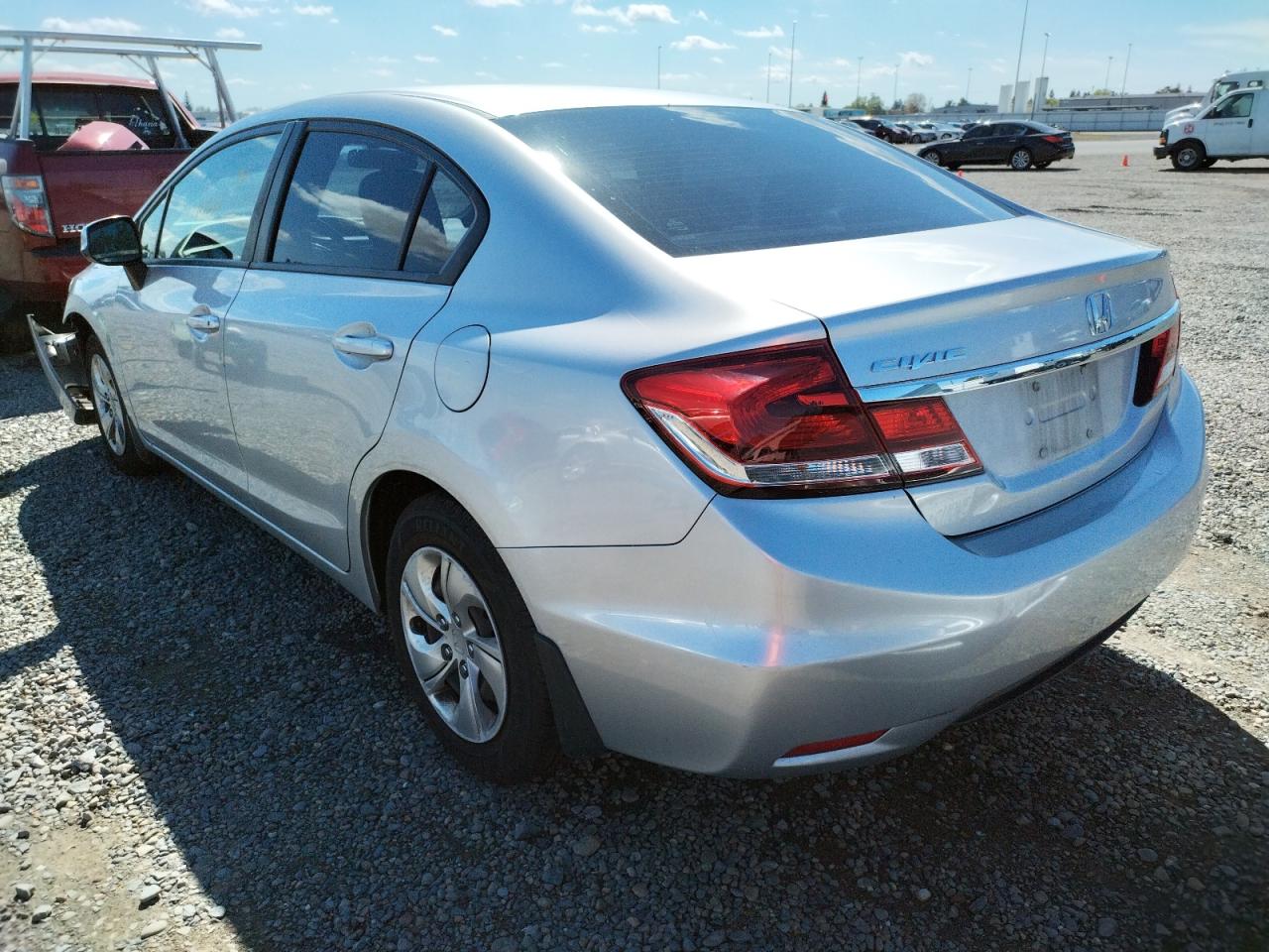 Photo 3 from auction – 2013 HONDA CIVIC LX with VIN 19XFB2F56DE271967