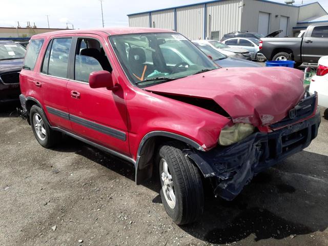 HONDA CR-V EX 2000 with VIN JHLRD1864YS007448 - Photo from auction