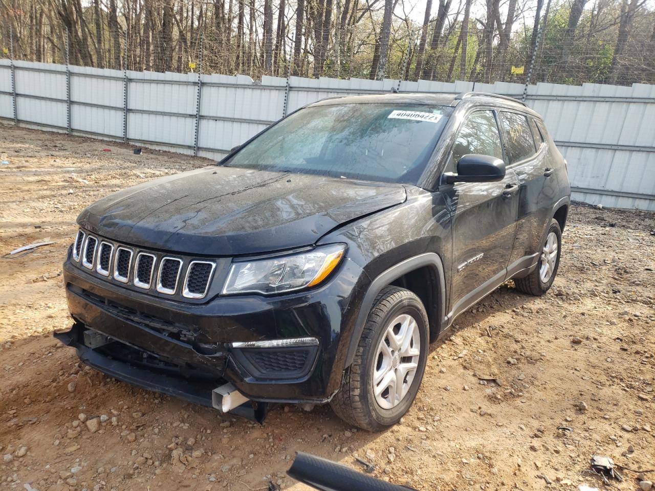 Photo 2 from auction – 2018 JEEP COMPASS SP with VIN 3C4NJCAB4JT487910