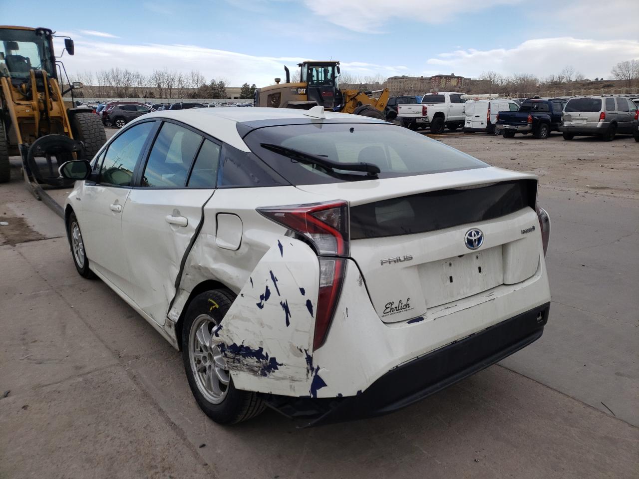 Photo 3 from auction – 2016 TOYOTA PRIUS with VIN JTDKBRFU2G3009664