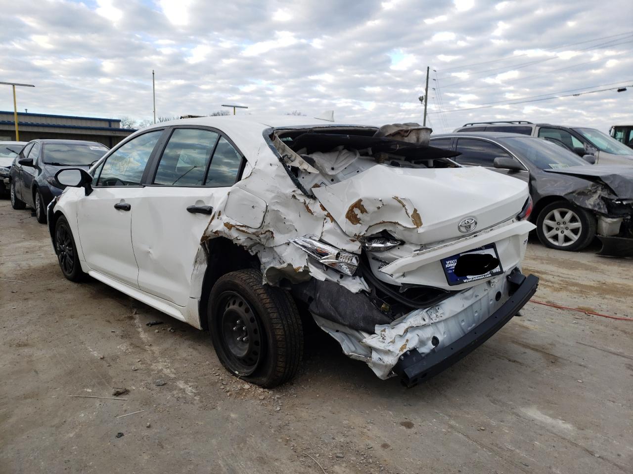 Photo 9 from auction – 2020 TOYOTA COROLLA LE with VIN 5YFEPRAEXLP076254