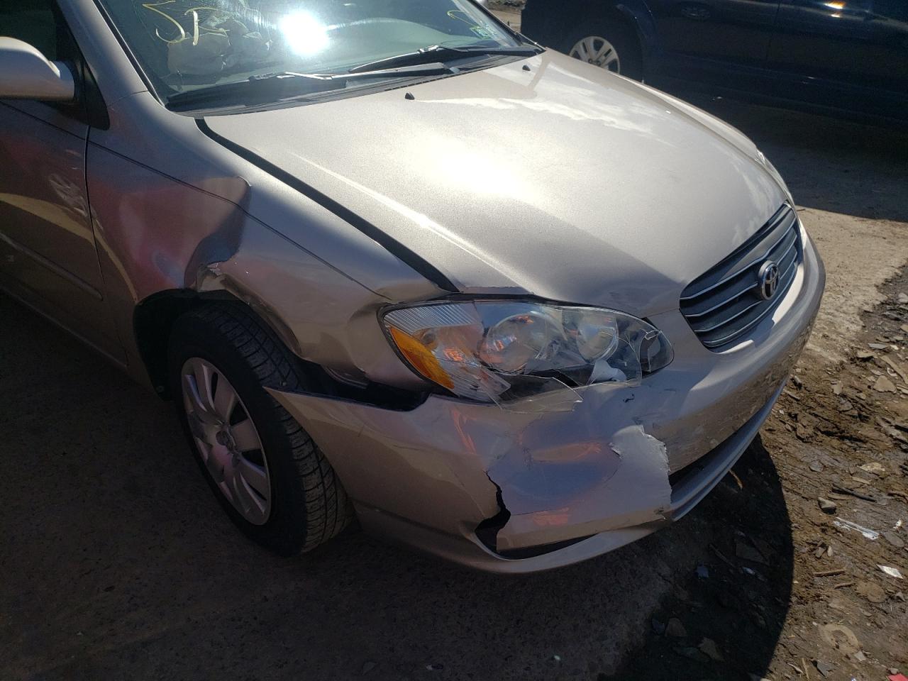Photo 9 from auction – 2003 TOYOTA COROLLA CE with VIN 1NXBR32E43Z035688
