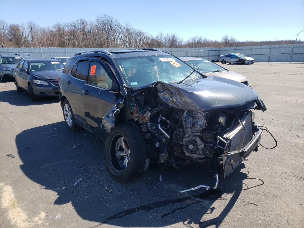 Photo 1 from auction – 2018 CHEVROLET EQUINOX LT with VIN 2GNAXTEX3J6145699