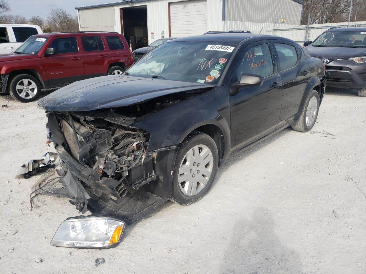 Photo 2 from auction – 2013 DODGE AVENGER SE with VIN 1C3CDZAB4DN684344