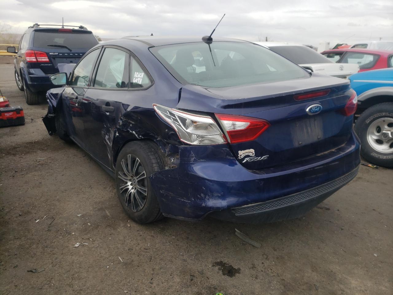 Photo 3 from auction – 2012 FORD FOCUS S with VIN 1FAHP3E20CL154548