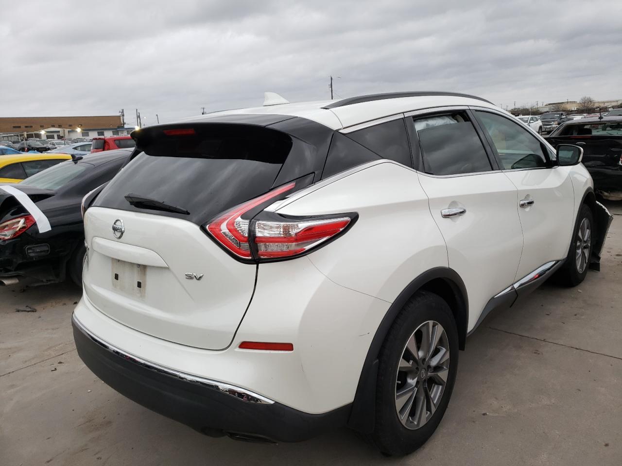 Photo 4 from auction – 2016 NISSAN MURANO S with VIN 5N1AZ2MG1GN158840