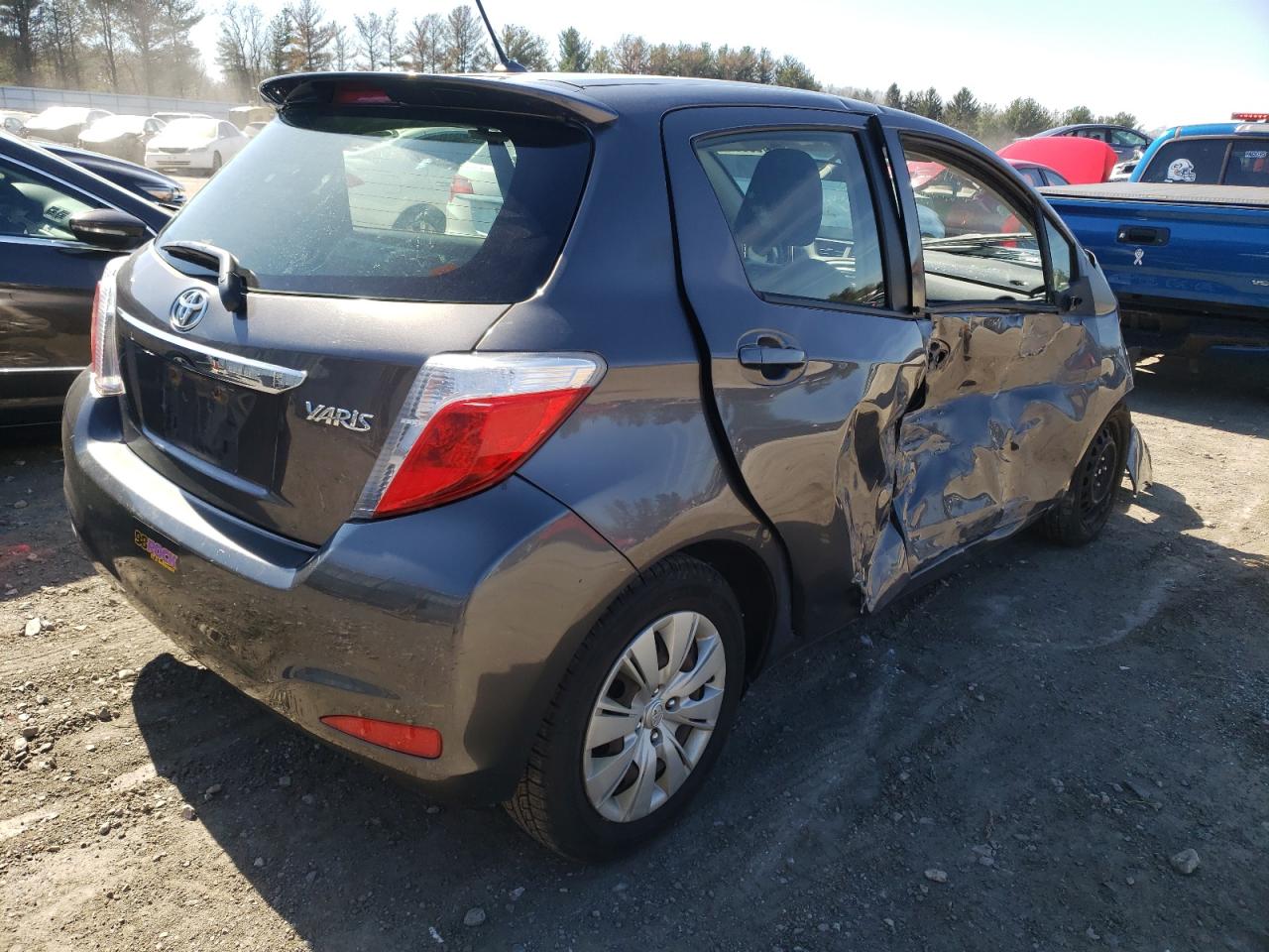 Photo 4 from auction – 2012 TOYOTA YARIS with VIN JTDKTUD30CD518988