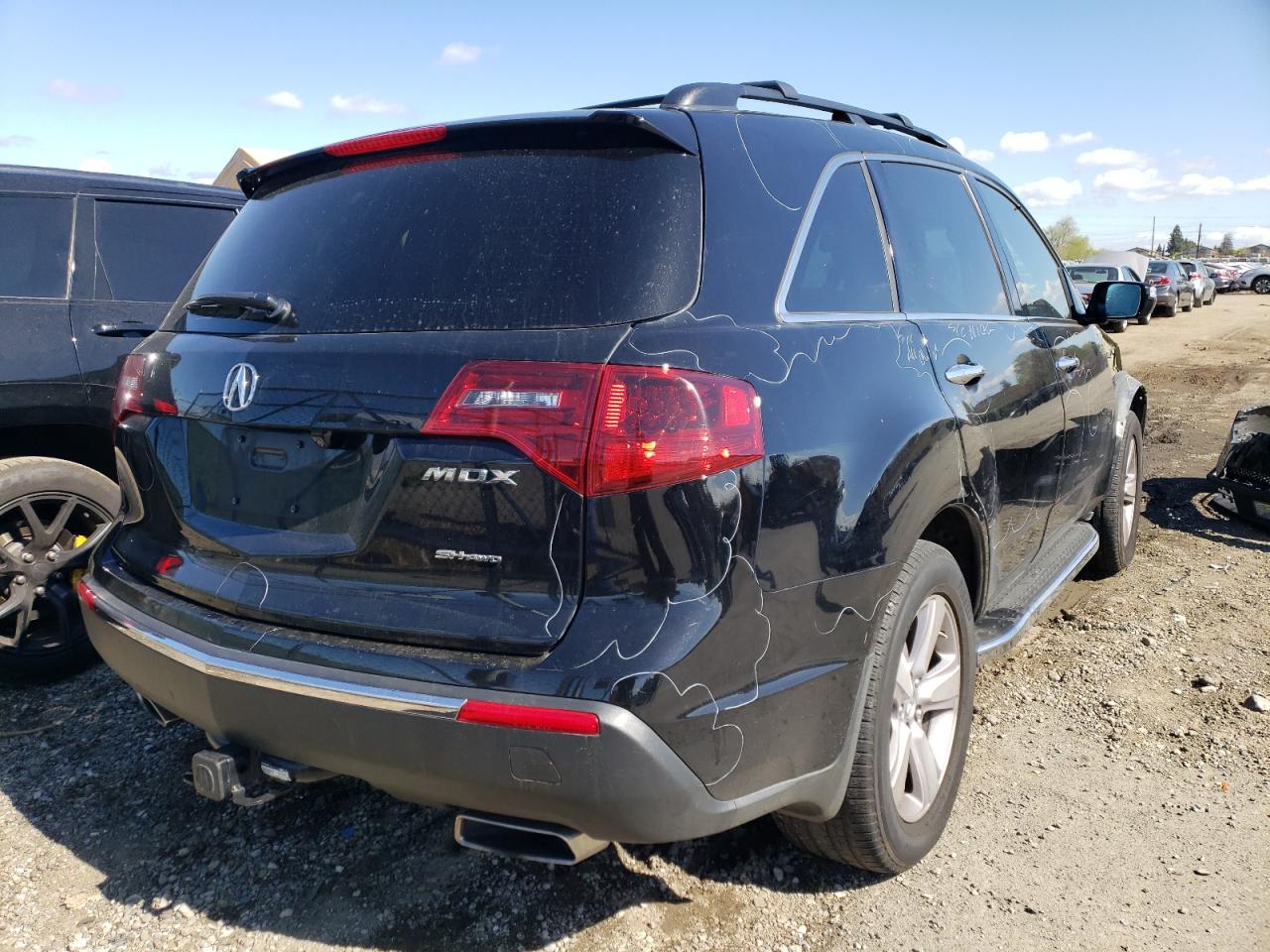 Photo 4 from auction – 2013 ACURA MDX TECHNO with VIN 2HNYD2H3XDH506822