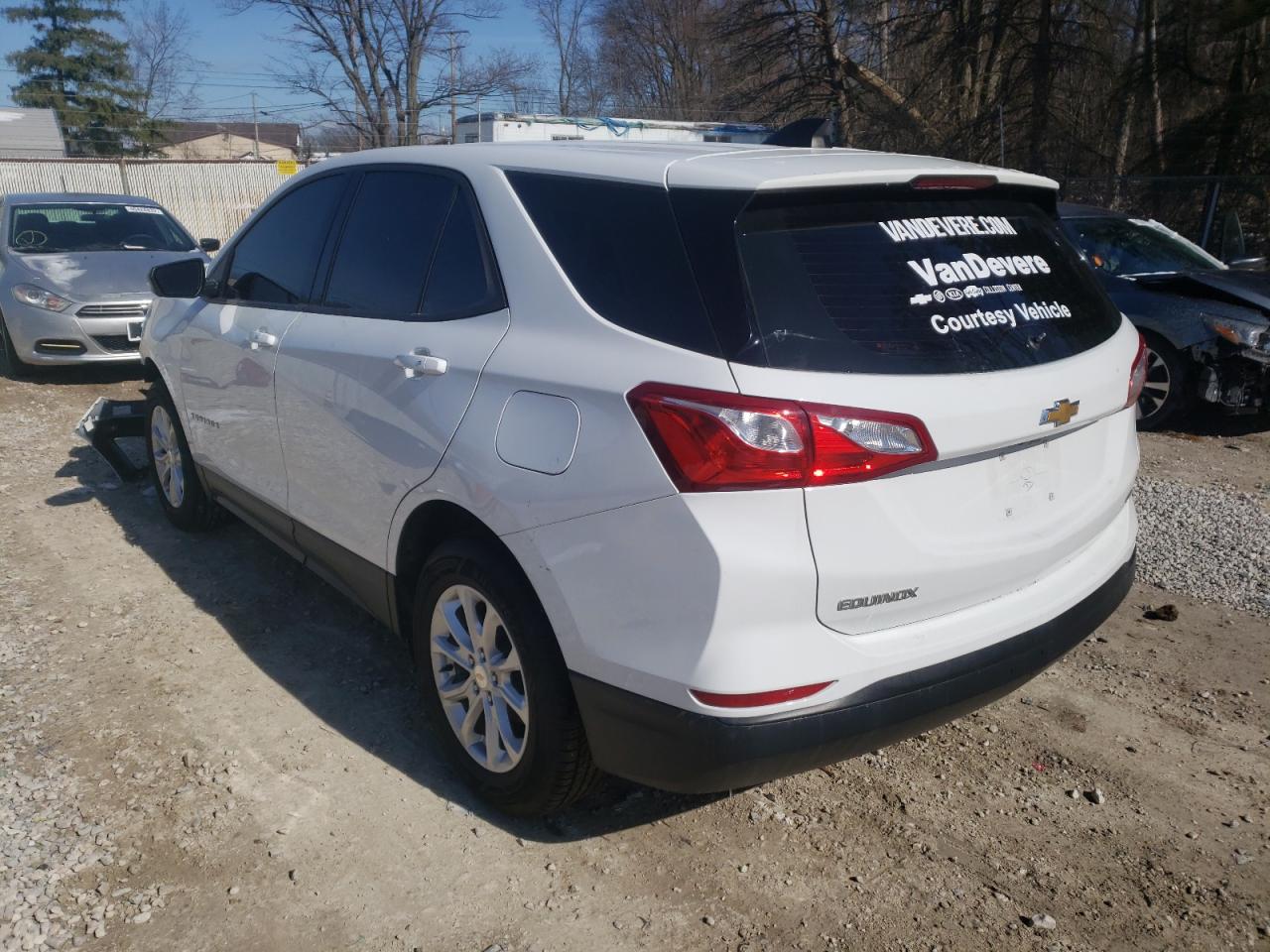 Photo 3 from auction – 2019 CHEVROLET EQUINOX LS with VIN 2GNAXSEV5K6160084
