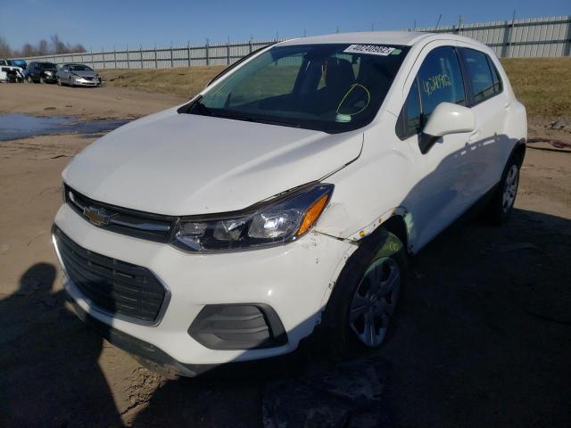 Photo 2 from auction – 2017 CHEVROLET TRAX LS with VIN KL7CJKSB5HB102945
