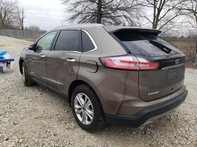 Photo 3 from auction – 2019 FORD EDGE SEL with VIN 2FMPK3J95KBC38012