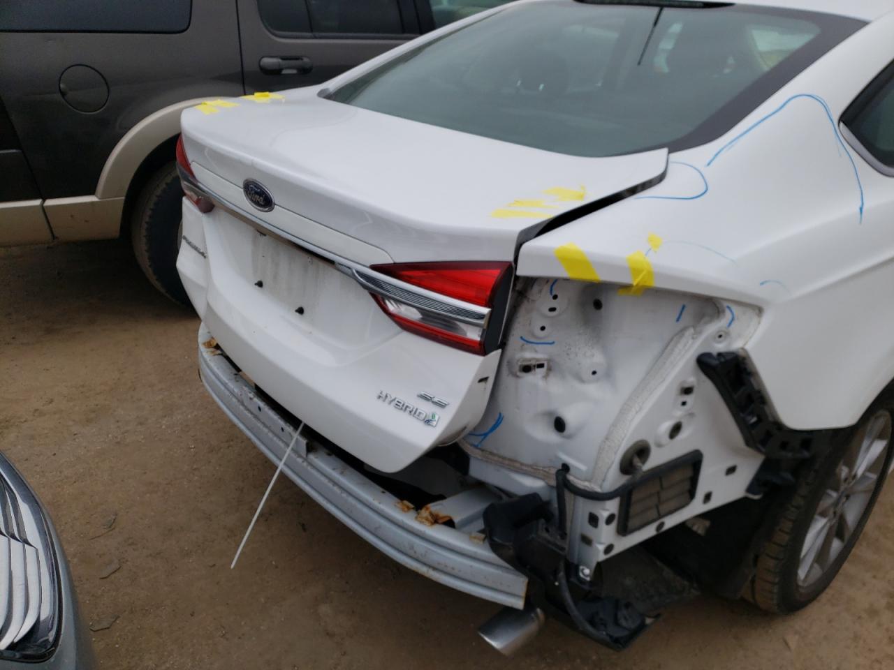 Photo 9 from auction – 2017 FORD FUSION SE with VIN 3FA6P0LU9HR385760