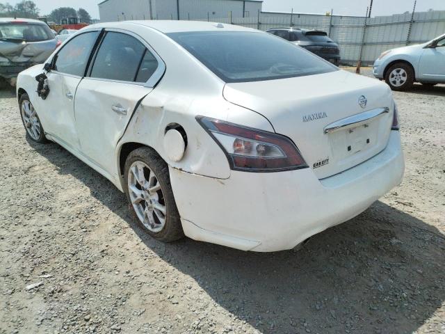 Photo 3 from auction – 2013 NISSAN MAXIMA S with VIN 1N4AA5AP3DC837880
