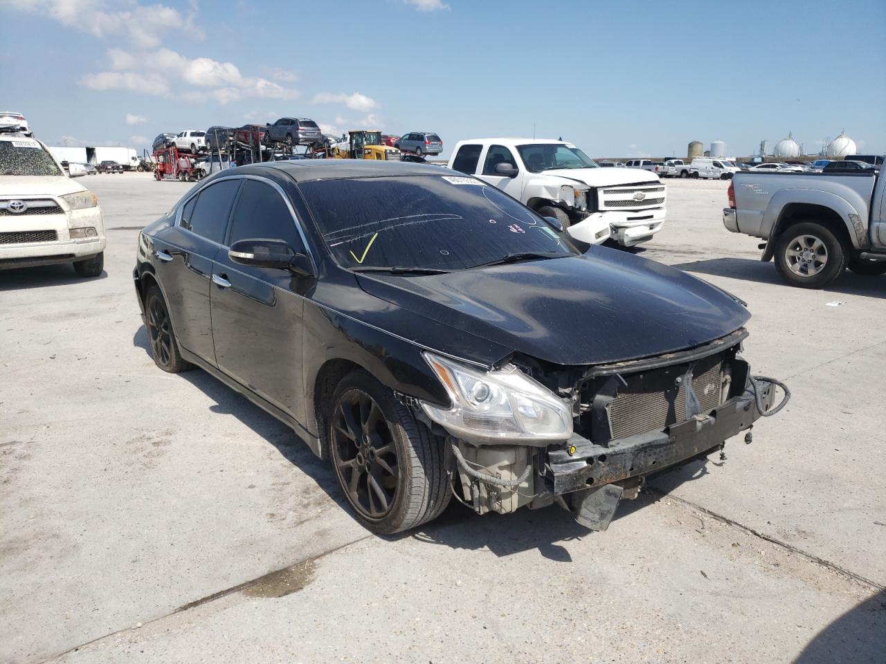 NISSAN MAXIMA S 2014 with VIN 1N4AA5AP5EC910779 - Photo from auction