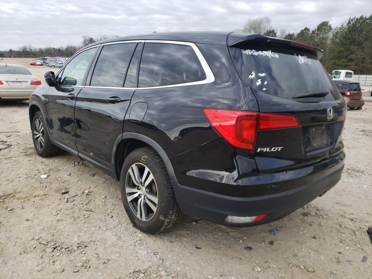 Photo 3 from auction – 2016 HONDA PILOT EXL with VIN 5FNYF5H52GB004531