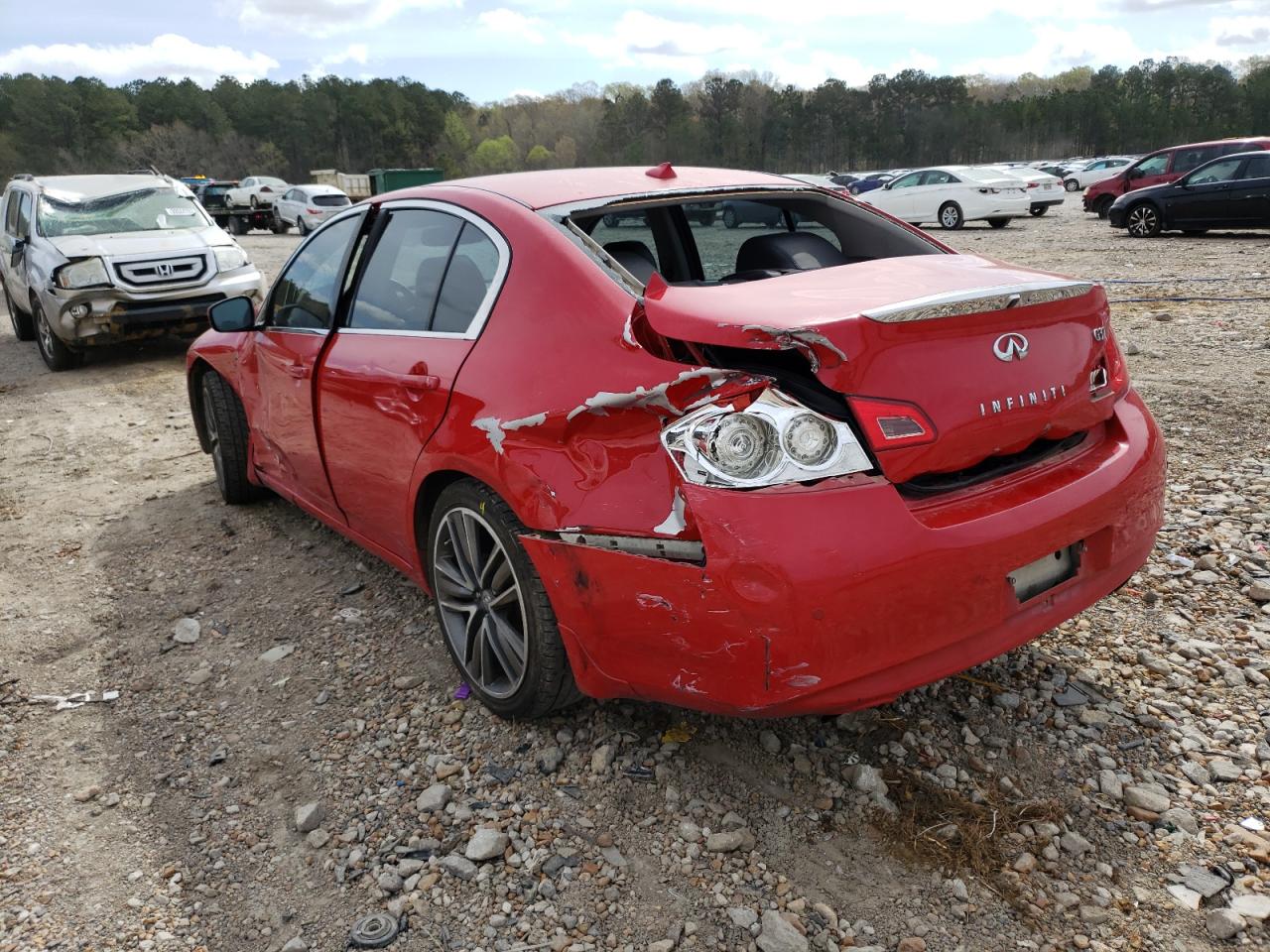 Photo 3 from auction – 2011 INFINITI G37 BASE with VIN JN1CV6AP0BM509050