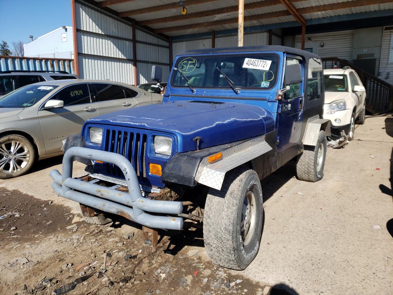 Photo 2 from auction – 1995 JEEP WRANGLER / with VIN 1J4FY19P1SP243345