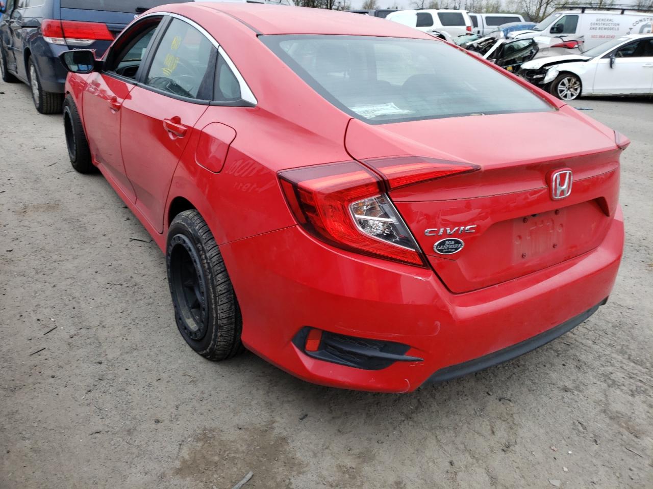 Photo 3 from auction – 2016 HONDA CIVIC LX with VIN 2HGFC2F52GH540148
