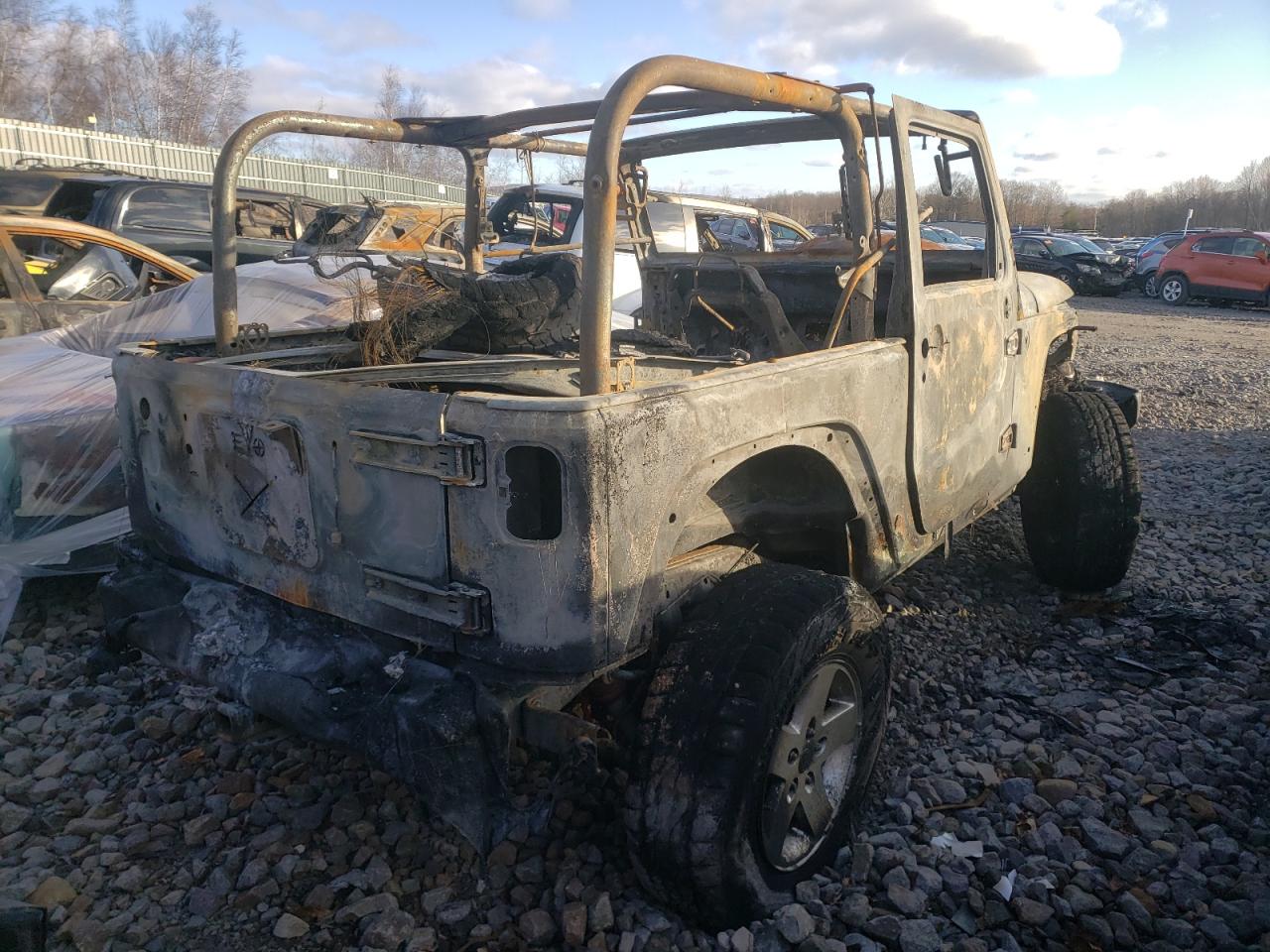 Photo 4 from auction – 2009 JEEP WRANGLER X with VIN 1J4FA241X9L732714