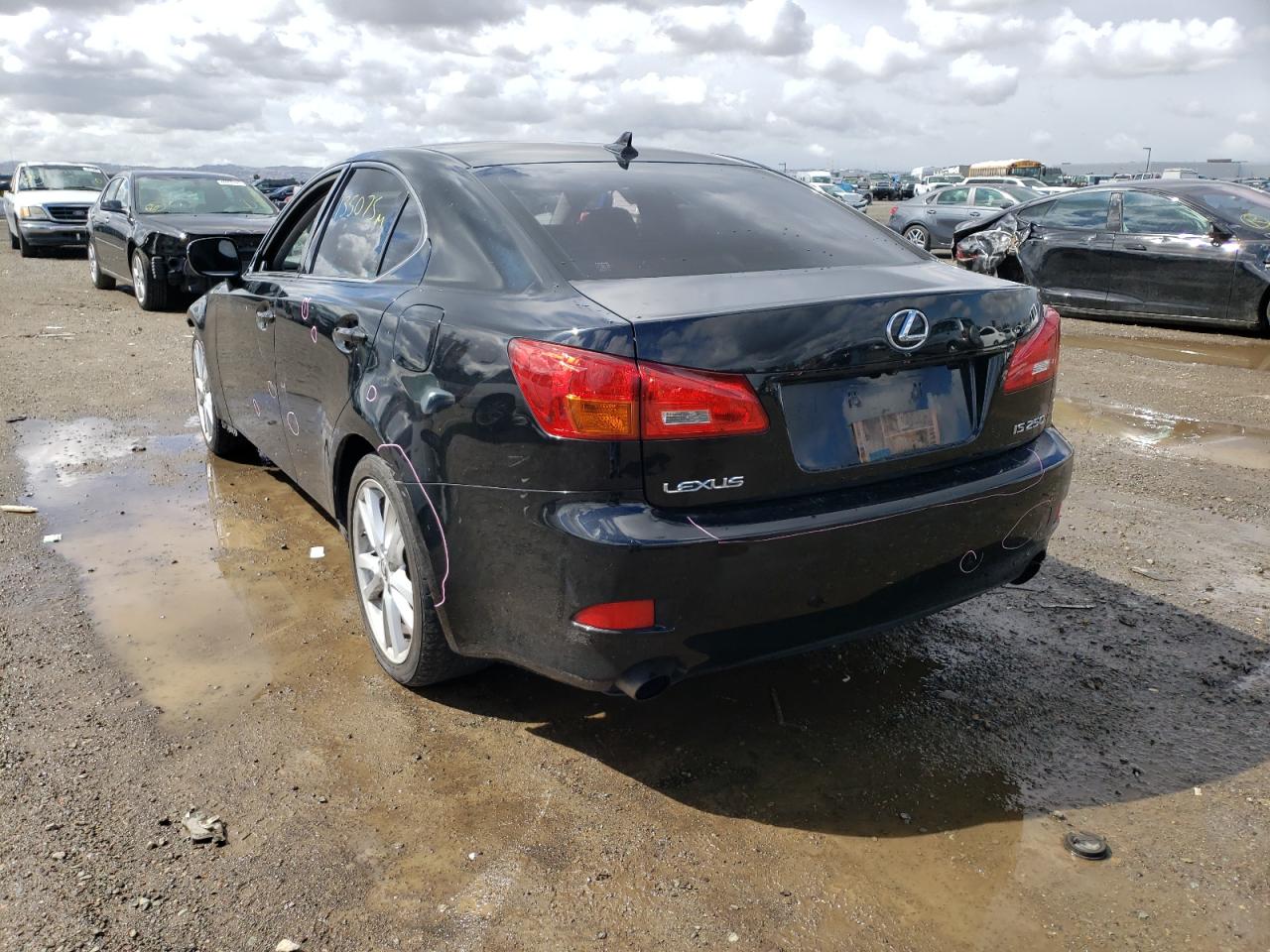 Photo 3 from auction – 2007 LEXUS IS 250 with VIN JTHBK262575035958