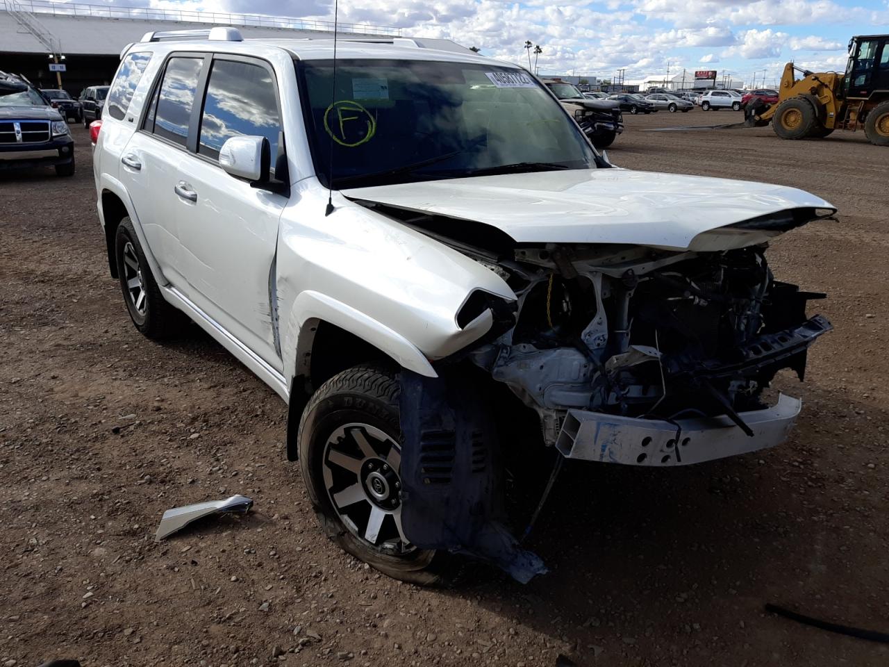 TOYOTA 4RUNNER SR 2012 with VIN JTEZU5JR5C5044262 - Photo from auction