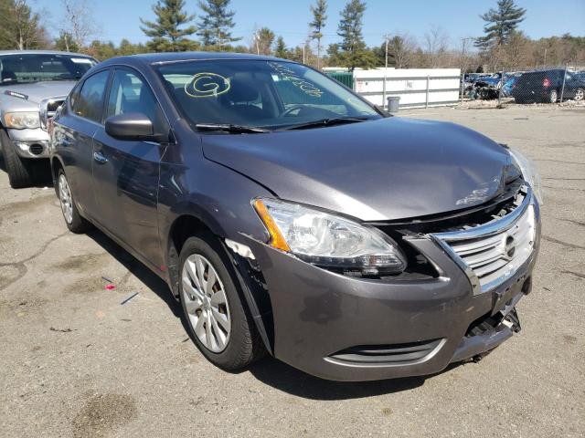 NISSAN SENTRA S 2015 with VIN 3N1AB7AP3FL668344 - Photo from auction
