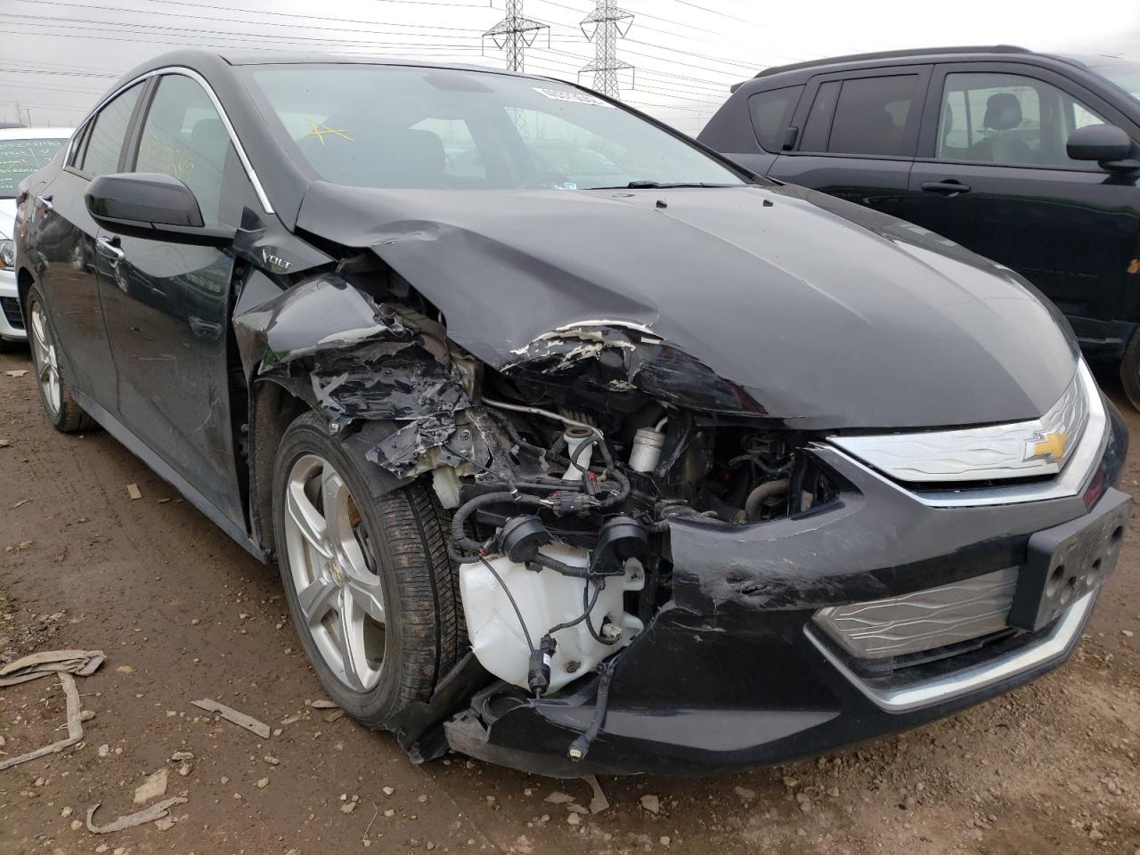 CHEVROLET VOLT LT 2017 with VIN 1G1RA6S55HU101337 - Photo from auction