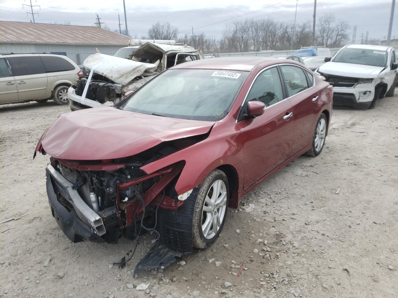 Photo 2 from auction – 2013 NISSAN ALTIMA 3.5 with VIN 1N4BL3AP6DC243478