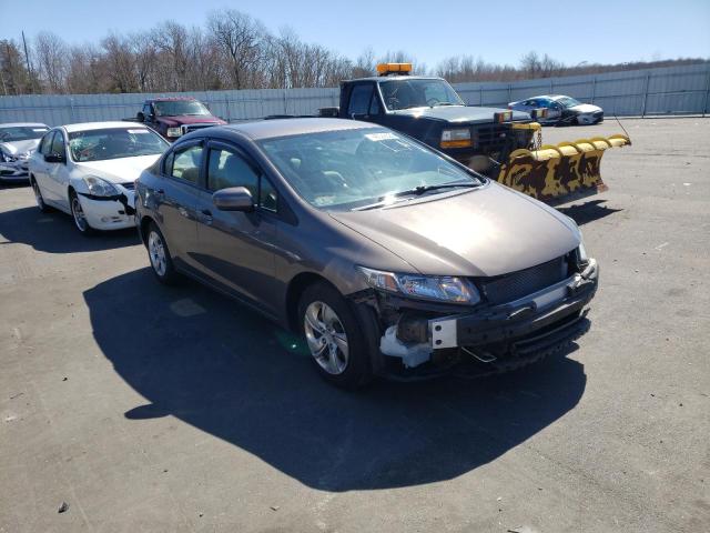 HONDA CIVIC LX 2014 with VIN 2HGFB2F56EH517116 - Photo from auction